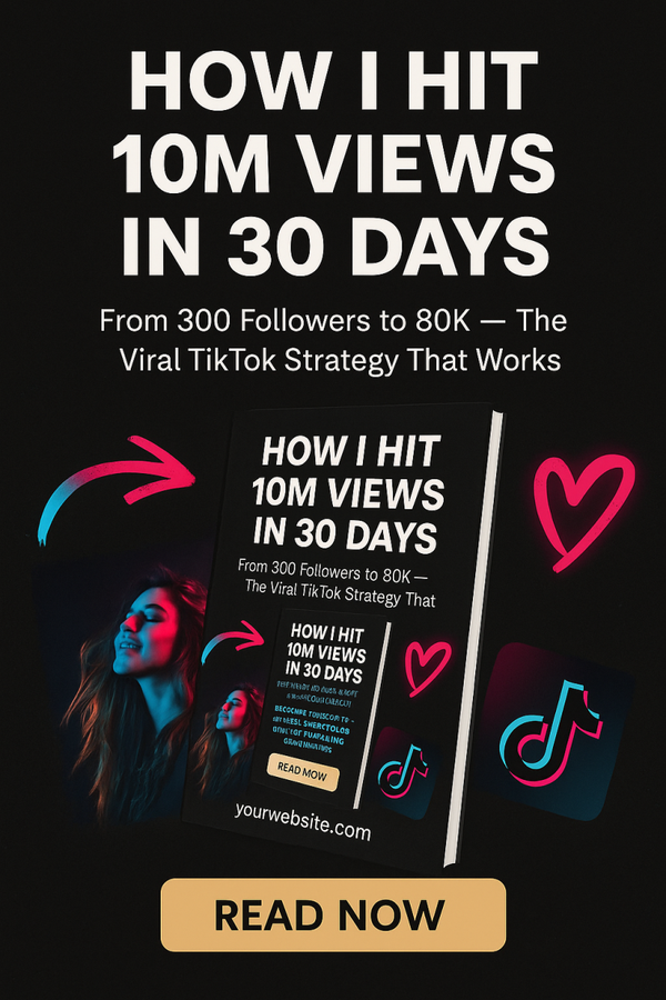 How I Hit 10M Views in 30 Days From 300 Followers to 80K — The Viral TikTok Strategy That Works