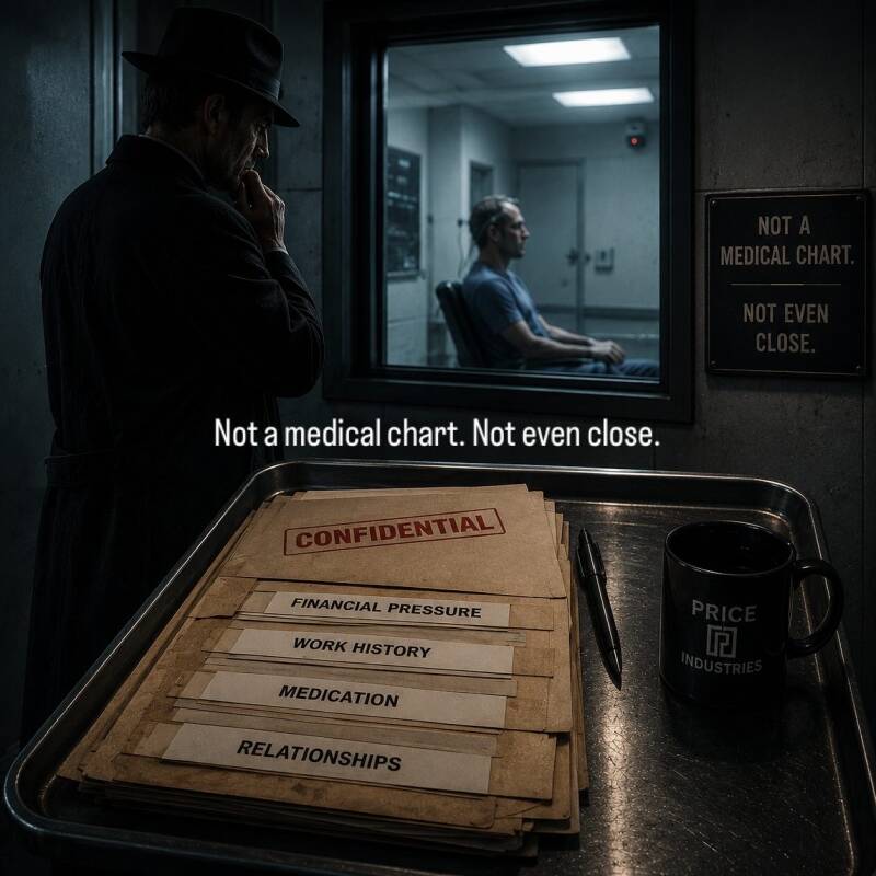 Not a medical chart. Not even close.