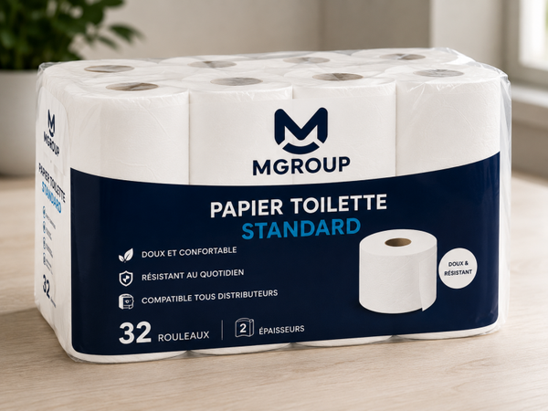 Papier Toilette Standard  32 rouleaux