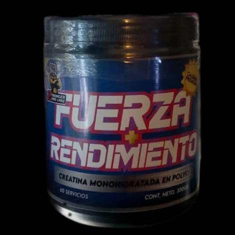 CREATINA MONOHYDRATADA ZTRONGER 300 gr 60 SERVICIOS