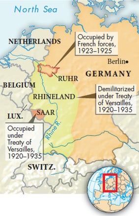 Ww2 Ruhr Ruhr Occupation / The Weimar Republic / 1918 / Interbellum 1918 - 1936 ...