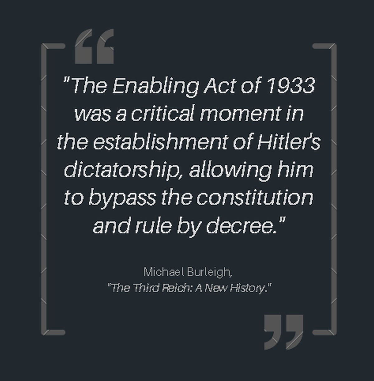 The Enabling Act / Rise of the Nazis / Interbellum 1918 - 1936 | The ...