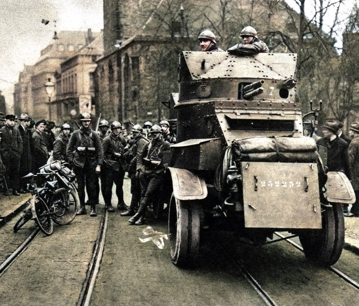 Ruhr Occupation / The Weimar Republic / 1918 / Interbellum 1918 - 1936 ...
