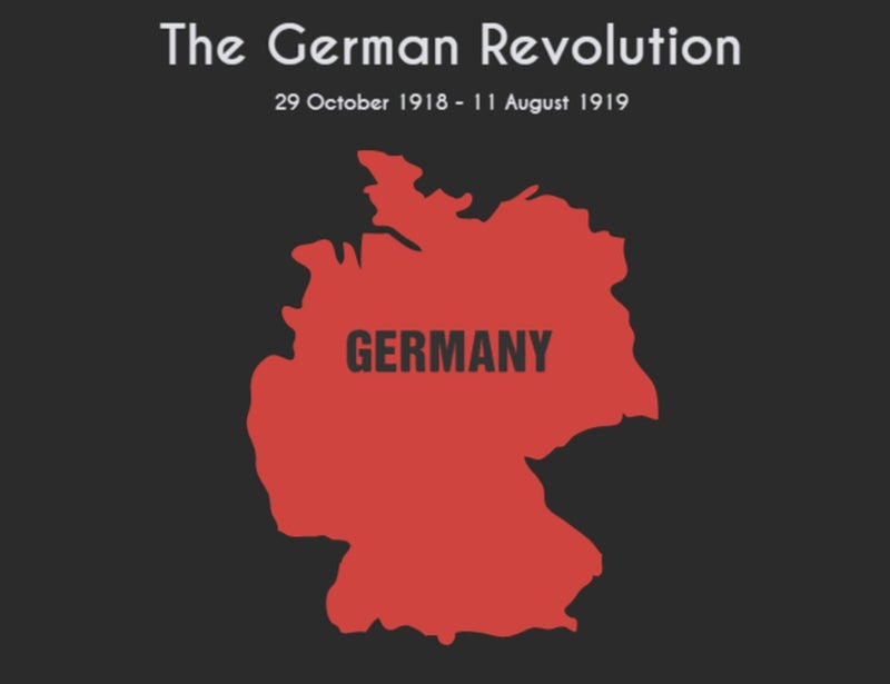 Germany Devolution The German Revolution