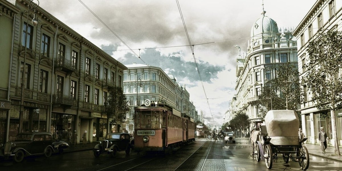 Destruction of Warsaw / Warsaw Uprising / Poland / Occupied Europe ...