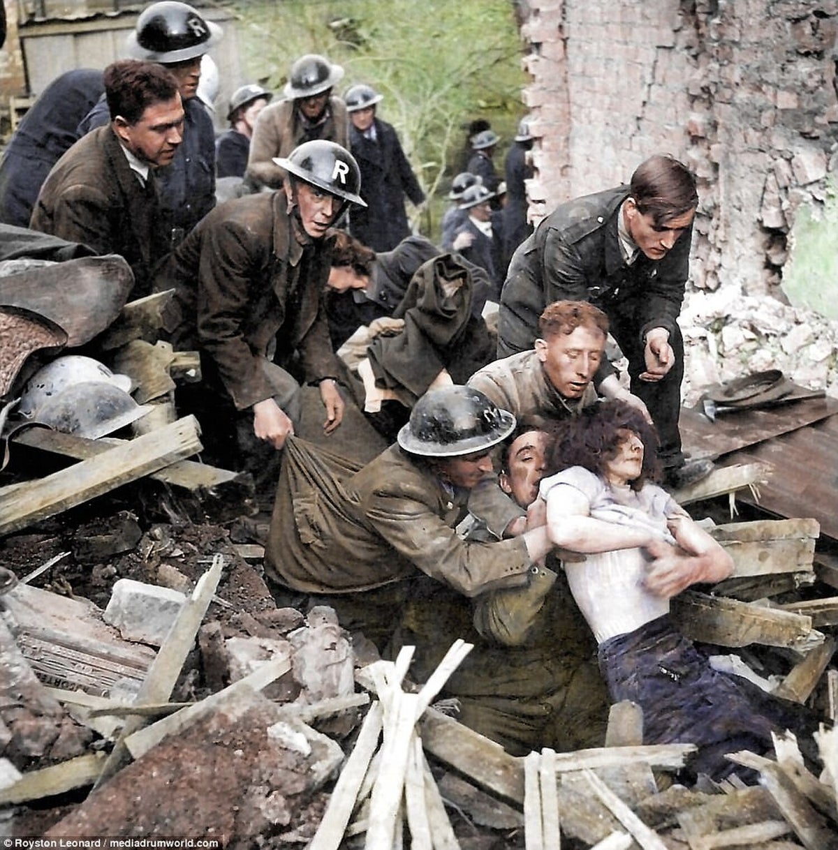 Wwii Injuries The Victims / The Blitz / Battle of Britain / Western Front 1939-1940 ...