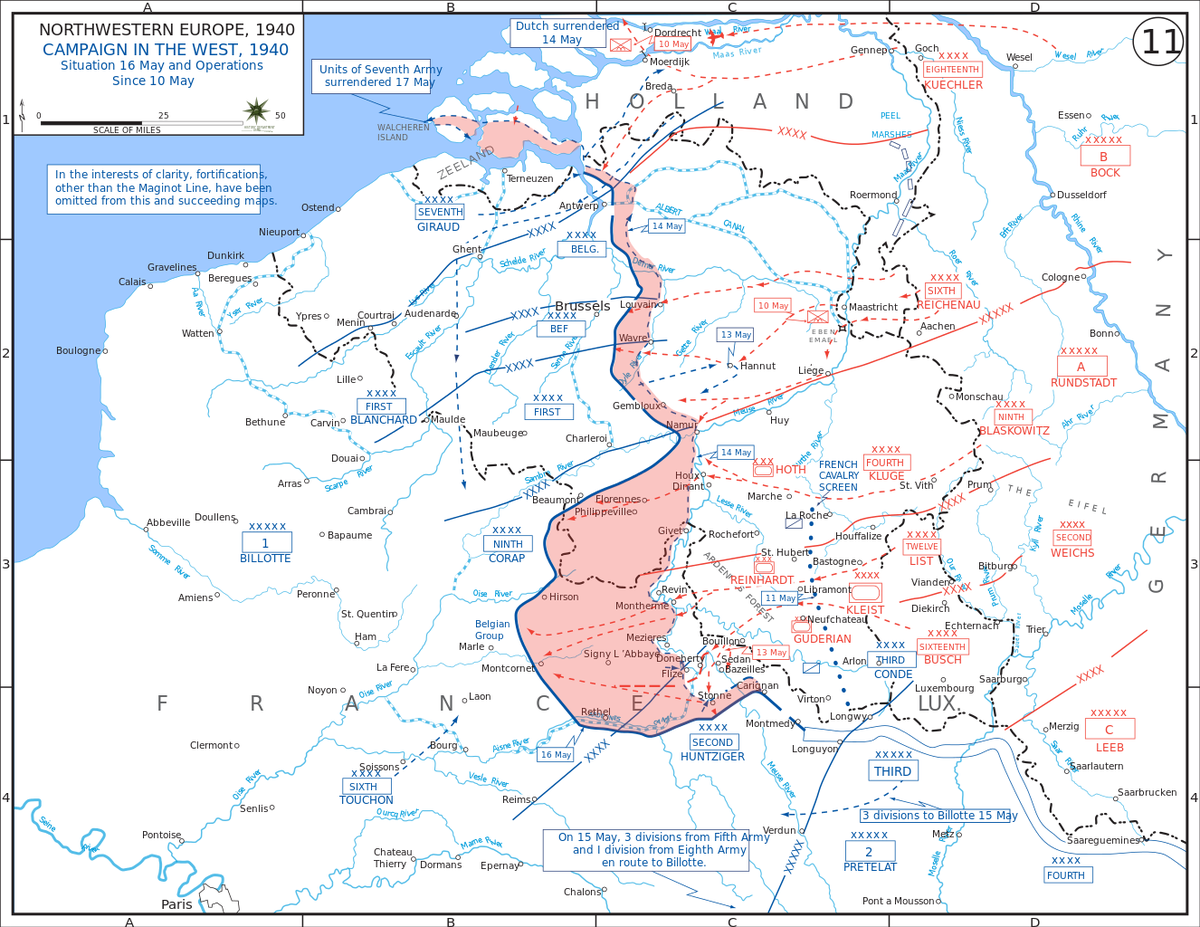Fall Gleib Battle of France / Western Front 1939-1940 | The Second World War