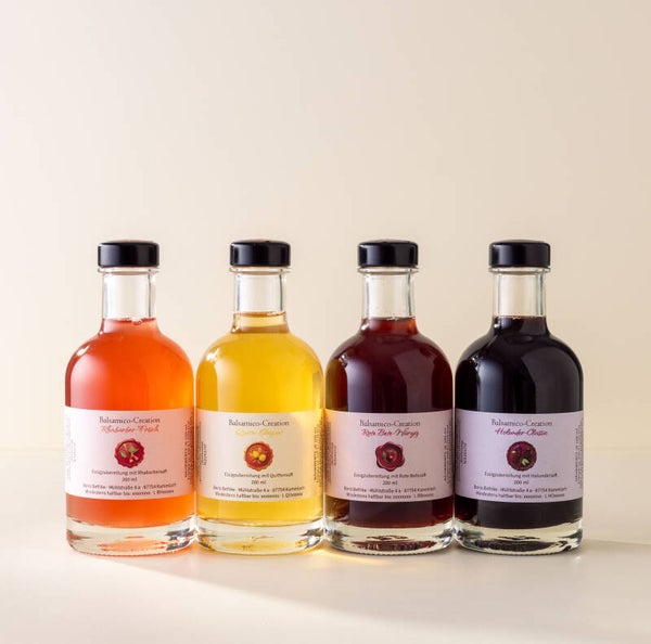 Balsamico-Creationen Genuss-Set (4 x 200 ml | 52 €/L)