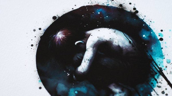 The boy in the storm, Signed and numbered