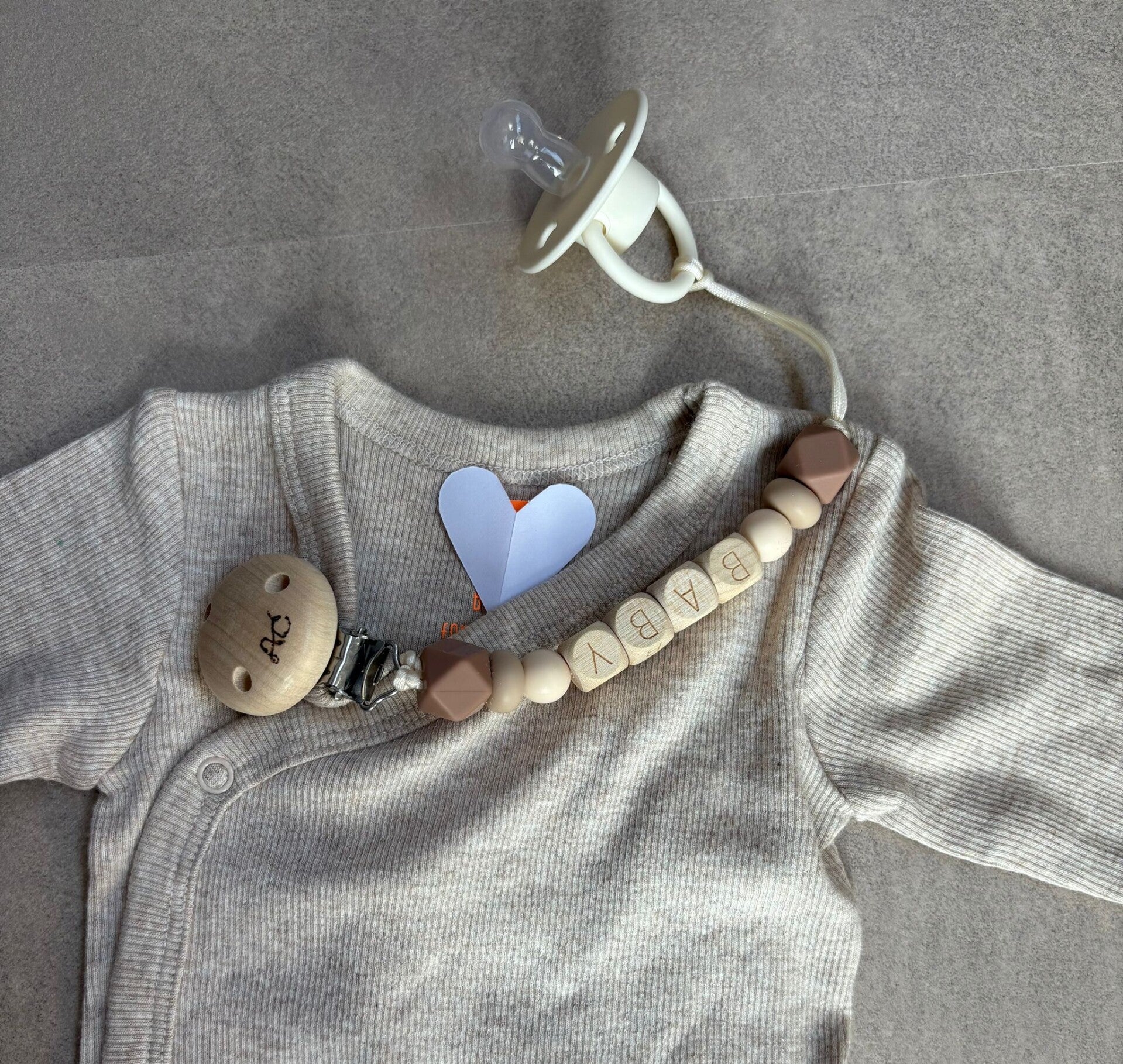 Speenkoord "Baby Beige"