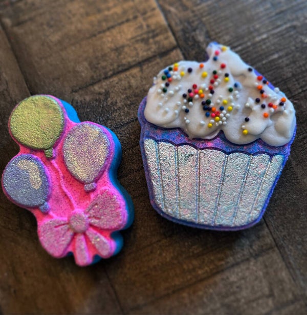 Birth Day Treat Cocoa Butter Bath Bomb