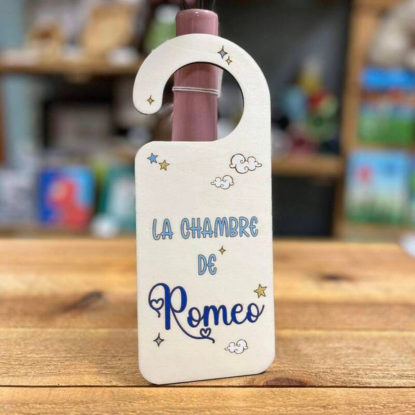 Accroche porte personnalisé