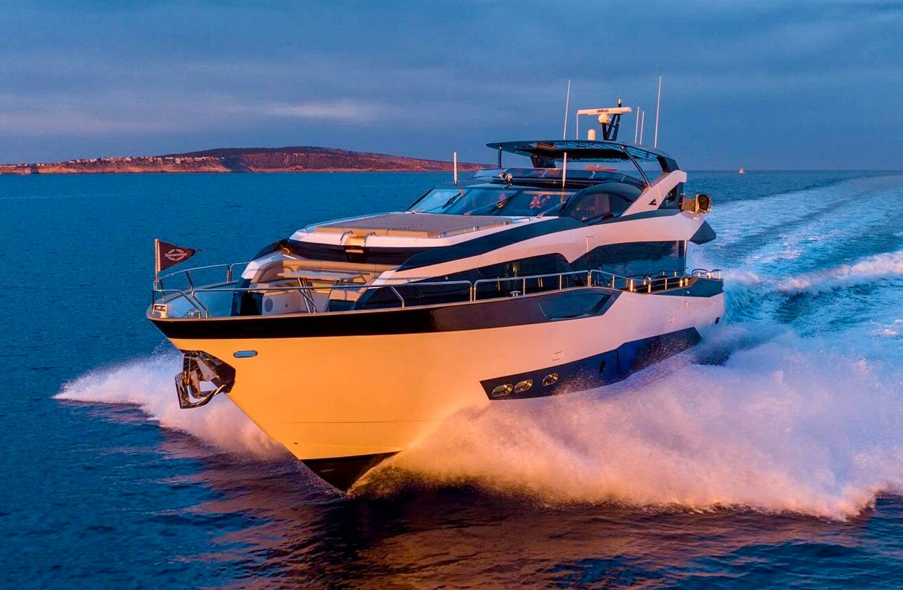 BLUE INFINITY ONE Superyacht Charter - Sunseeker Yachts - MSC Yachting Luxury Charter