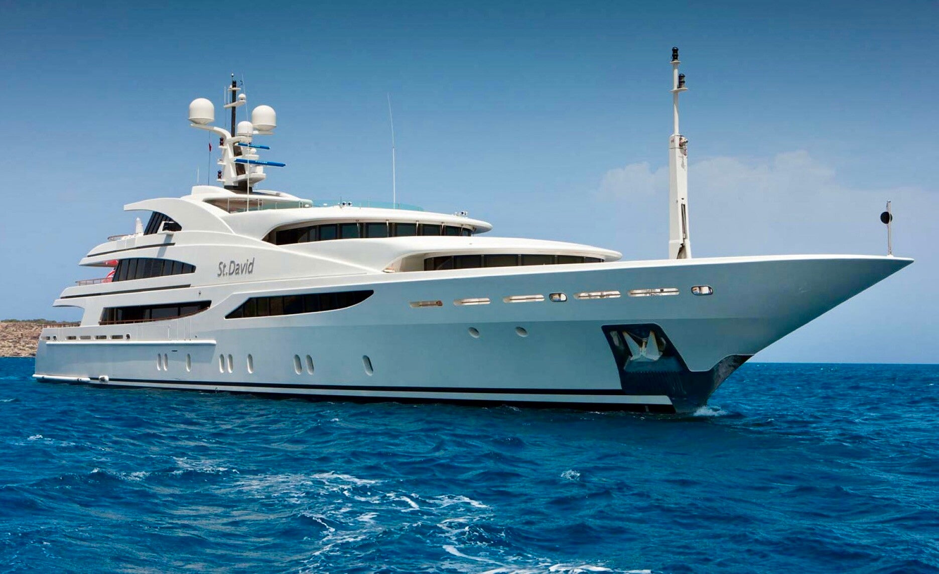 ST DAVID Superyacht Charter - Benetti Yachts - MSC Yachting Luxury Charter