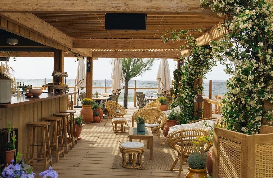 Jardin Tropezina in Pampelonne - MSC Yachting Saint-Tropez