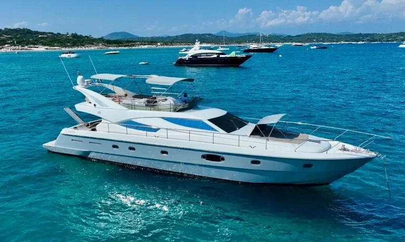 Ferretti 620 Day Yacht Charter - MSC Yachting French Riviera