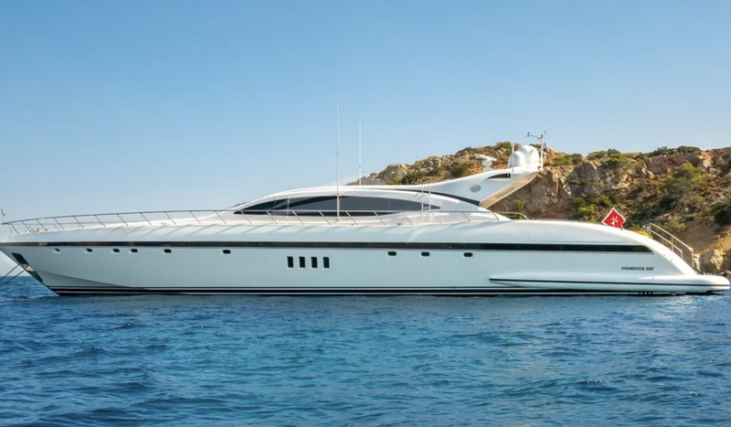 Mangusta 108 COSMOS Yacht Charter - Mangusta Yachts - MSC Yachting Luxury Charter