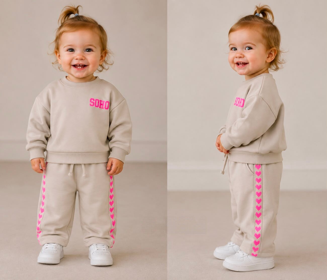 Mini soho set beige