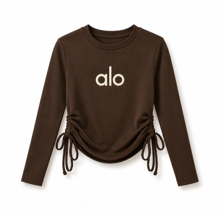 Alo longsleeve bruin