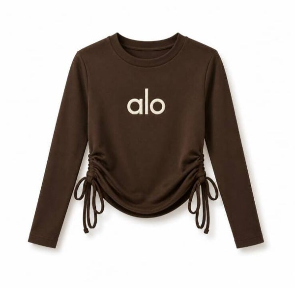 Alo longsleeve bruin