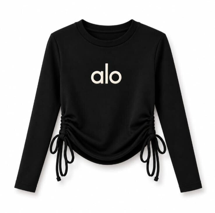 Alo longsleeve zwart