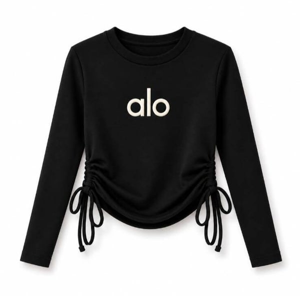 Alo longsleeve zwart