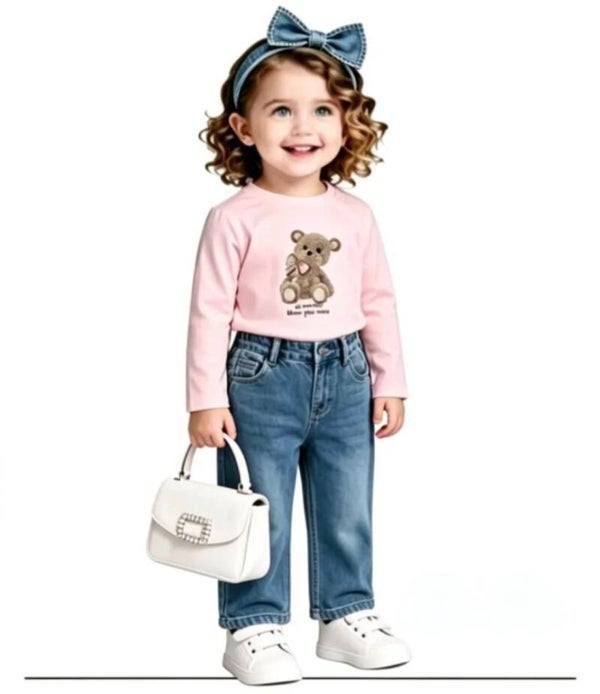 Babygirl bear shirt
