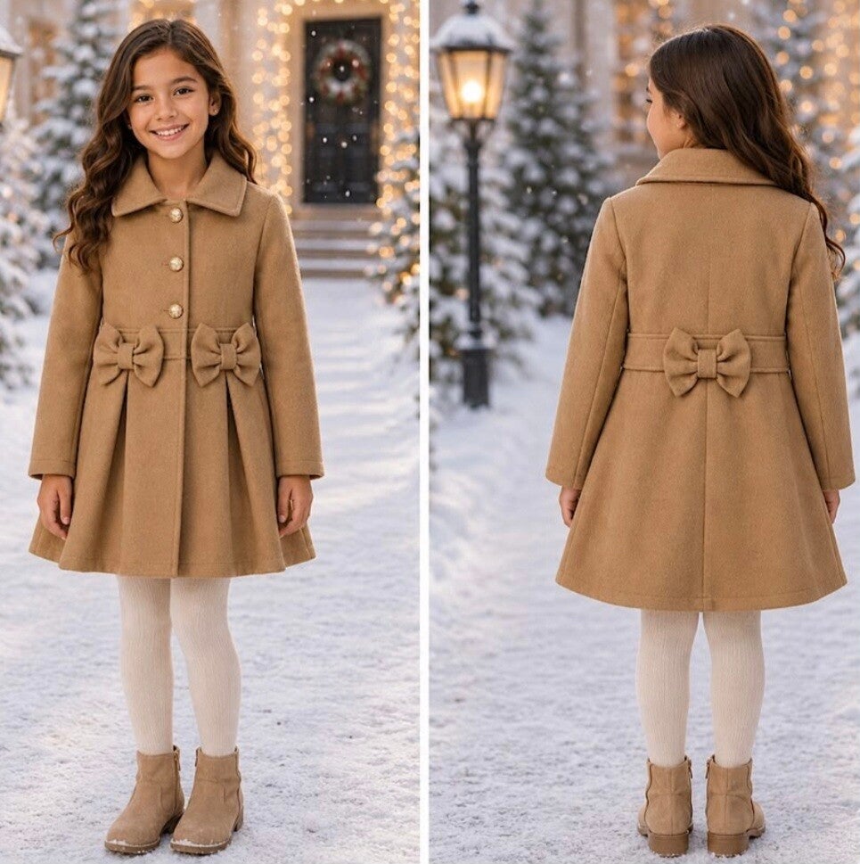 Manteljas strik beige