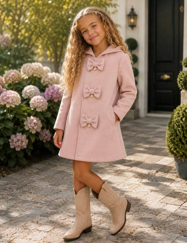Cute bow jas roze