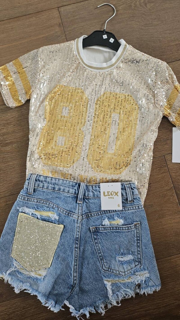 Yellow diamond short