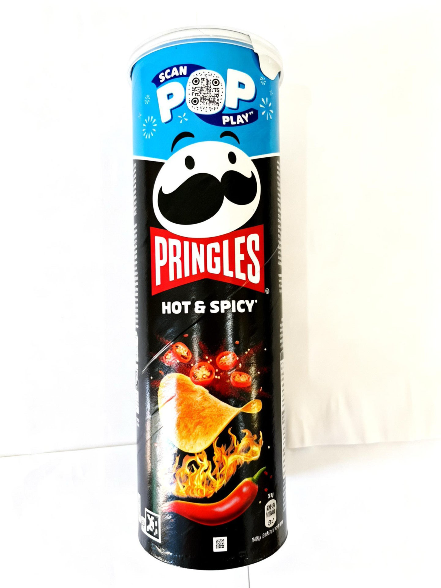 PRINGLES HOT AND SPICY 165G