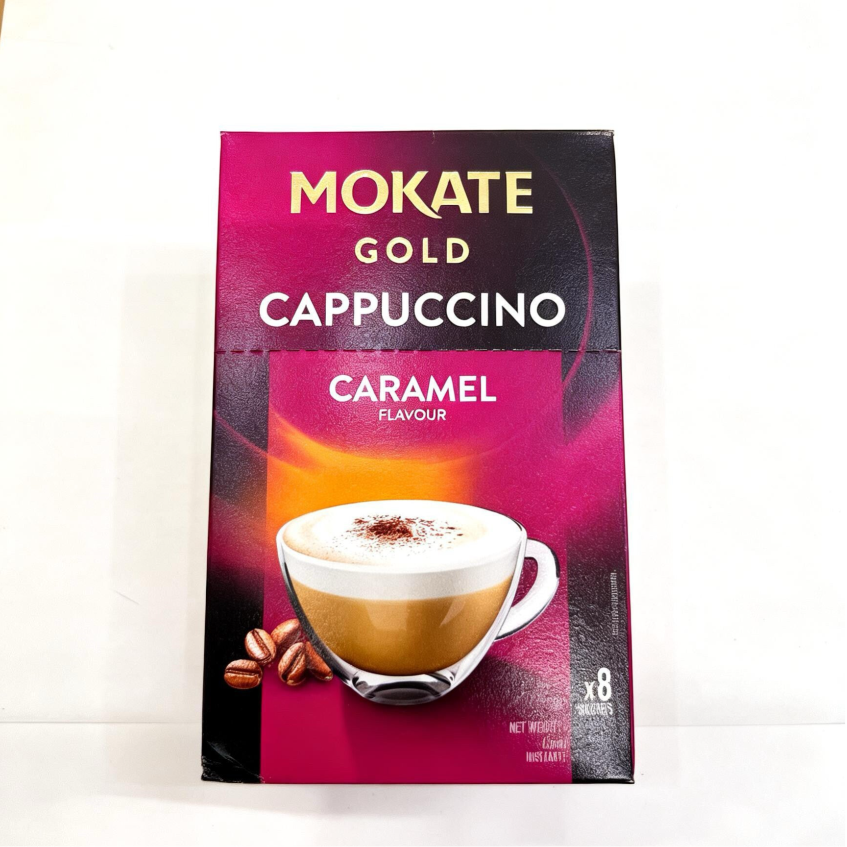 MOKATE CAPUCCINO CARAMEL 8PC