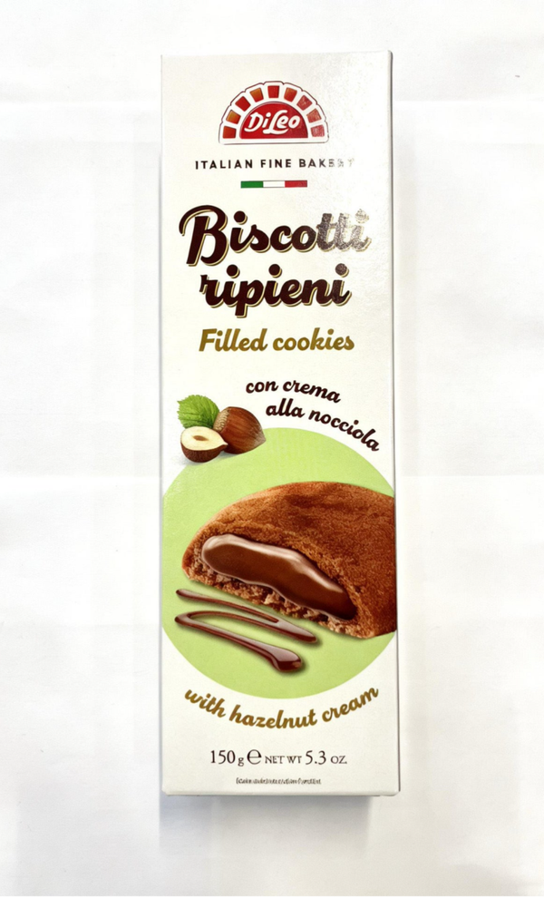 BISCOTTI RIPIENI CREME HAZELNUT