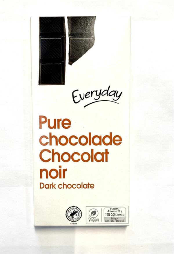 EVERYDAY PURE CHOCOLAT NOIR 200G