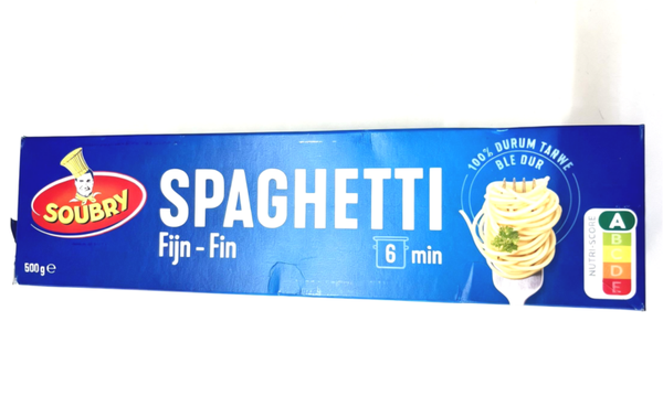 SOUBRY SPAGHETTI FIN 500G