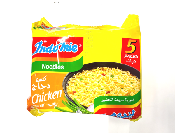 NOUILLES INDOMIE CHICKEN FLAVOUR 5 PACKS