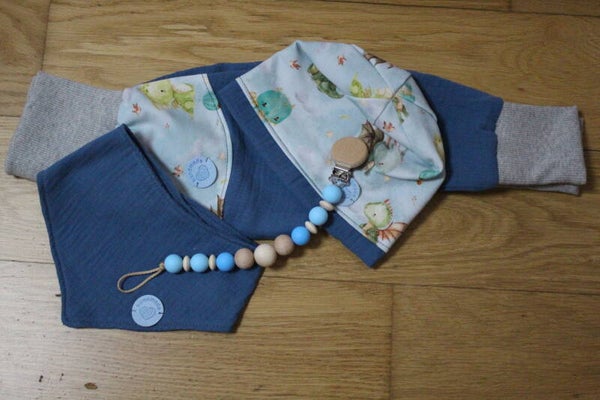 Set "Dino" blau 00015