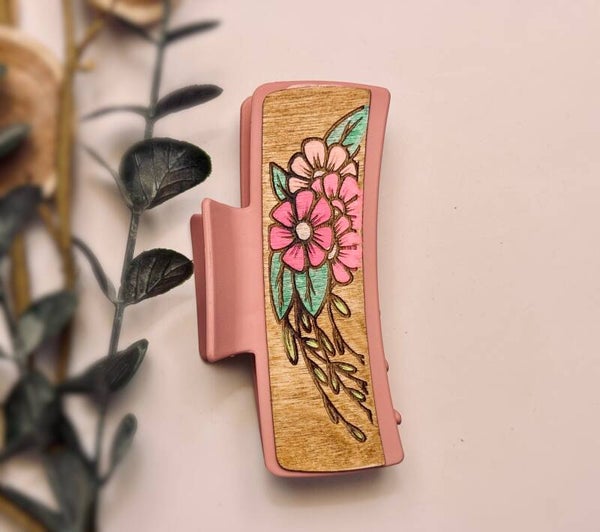 Blush Bloom Clip
