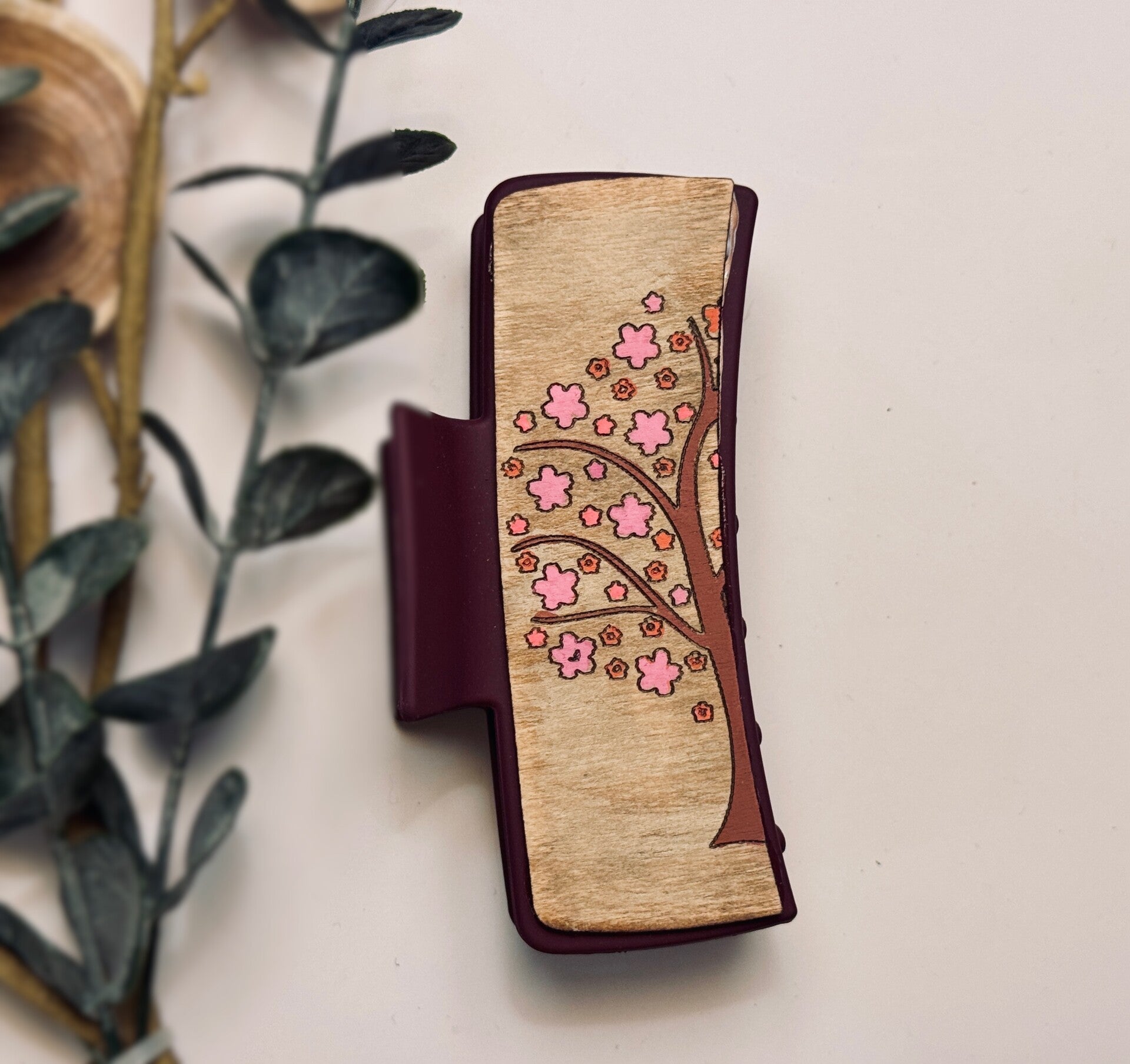 Cherry Blossom Branch Clip