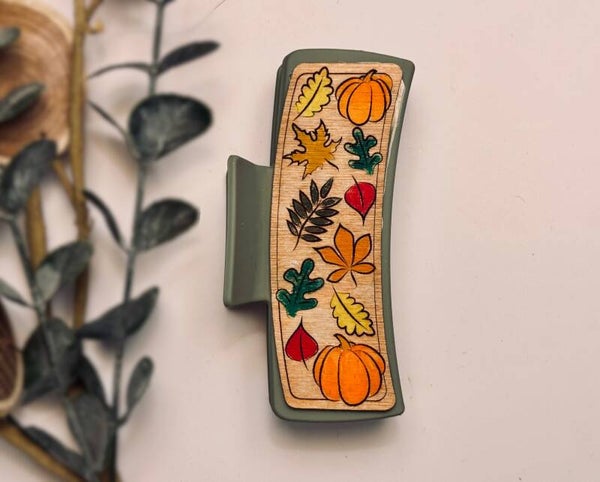 Autumn Harvest Large Hair Clip