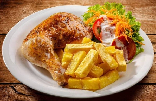Combo plato 1/4 pollo (Patatas y ensalada)