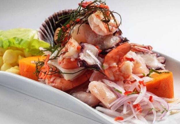 Ceviche mixto (marisco)