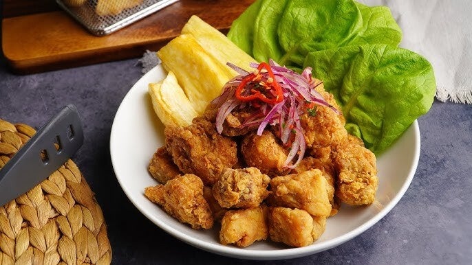 Chicharrón de pescado (Con patatas)