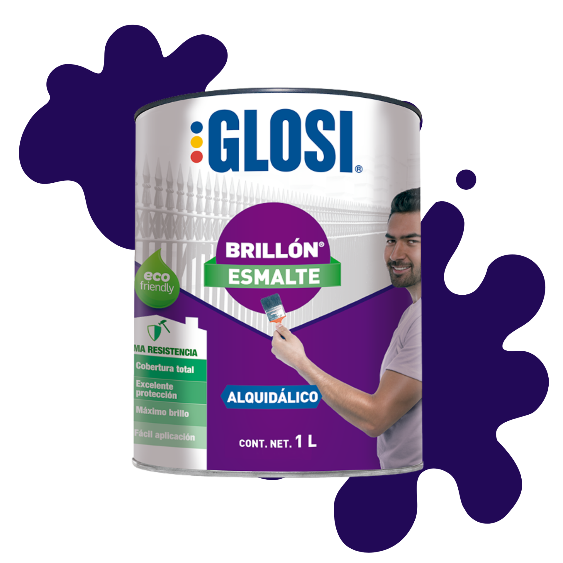 Esmalte brillon 1/4 MORA
