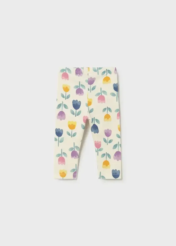 Leggings stampato neonata