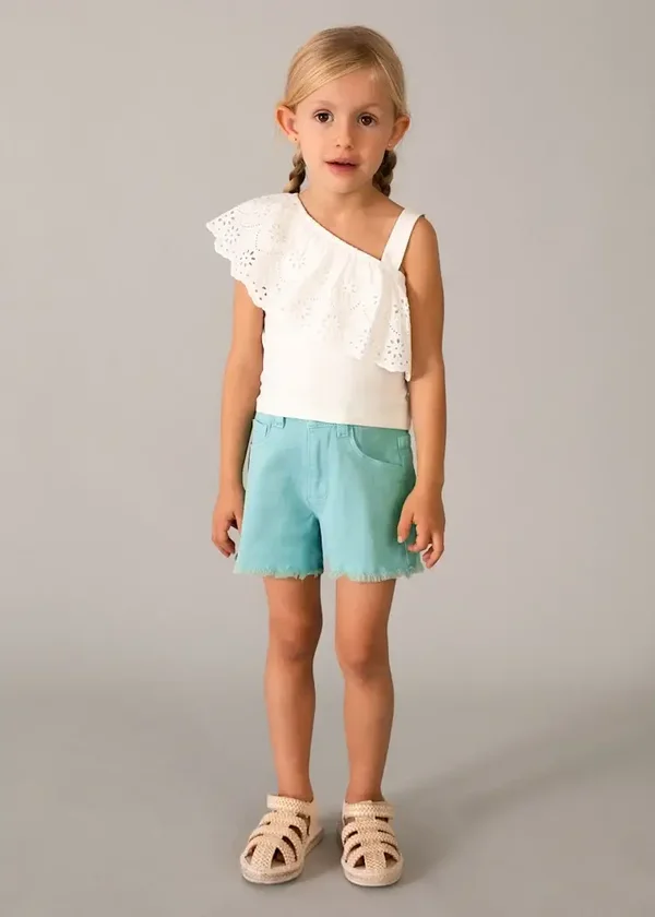 Pantaloncino basic bambina