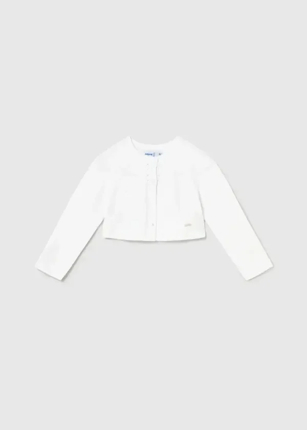 Cardigan basic tricot neonata