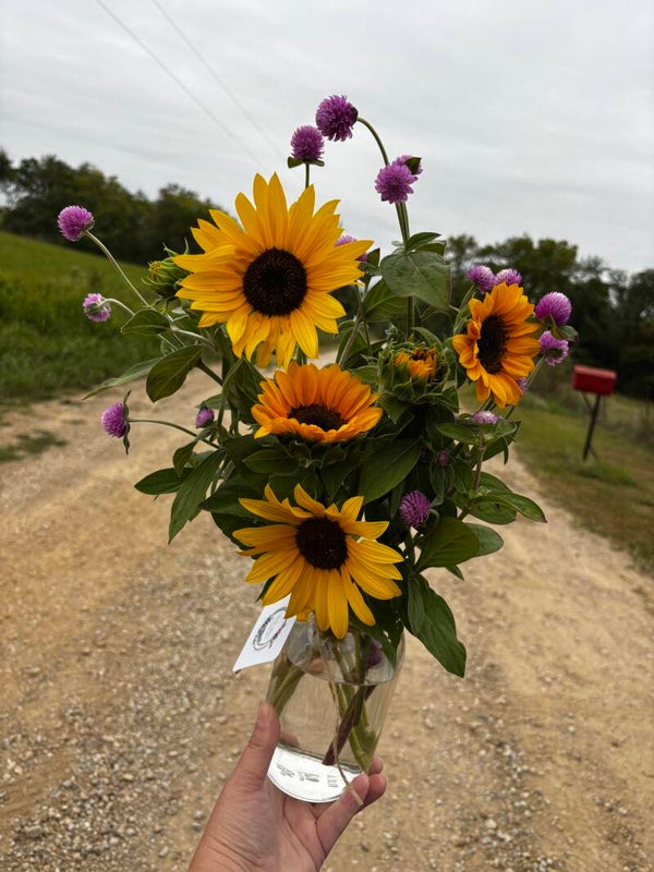 10 Bouquet subscription- FARM PICK UP