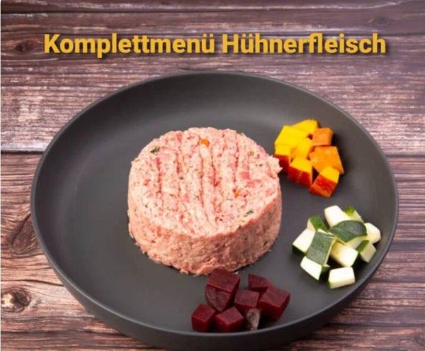 Hühnerfleisch mit Gemüse  500g