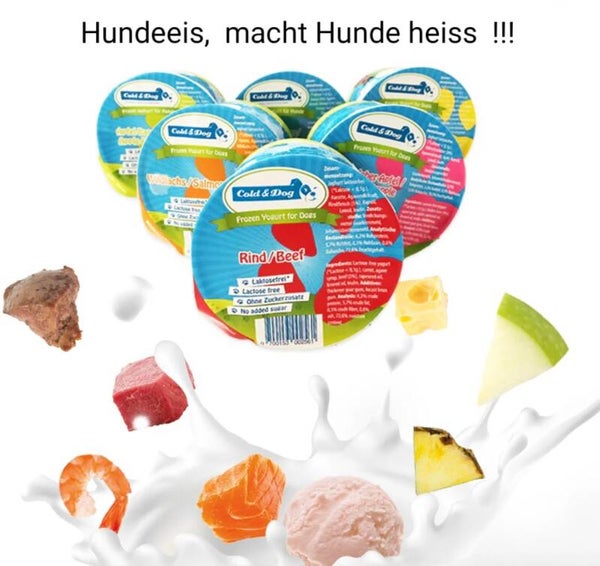 Hundeeis 3er Sortiment
